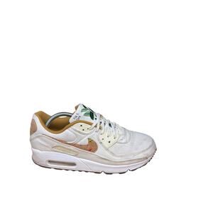 Nike Air Max 90 SE Sail Natural Cork‎ Sneakers Shoes White Fabric Womens 10.5